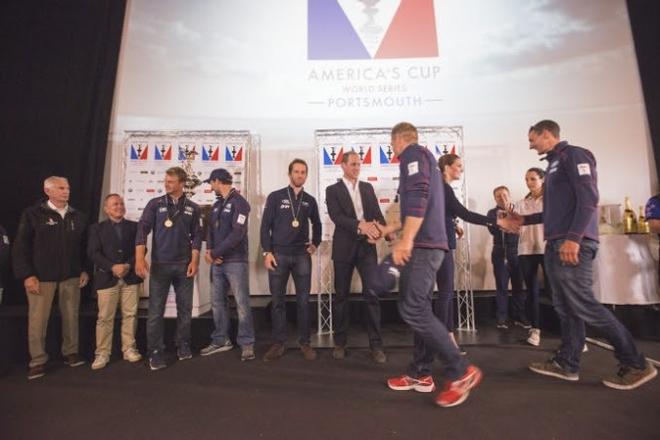 Prizegiving - Louis Vuitton America's Cup World Series 2015 © ACEA / Rick Tomlinson